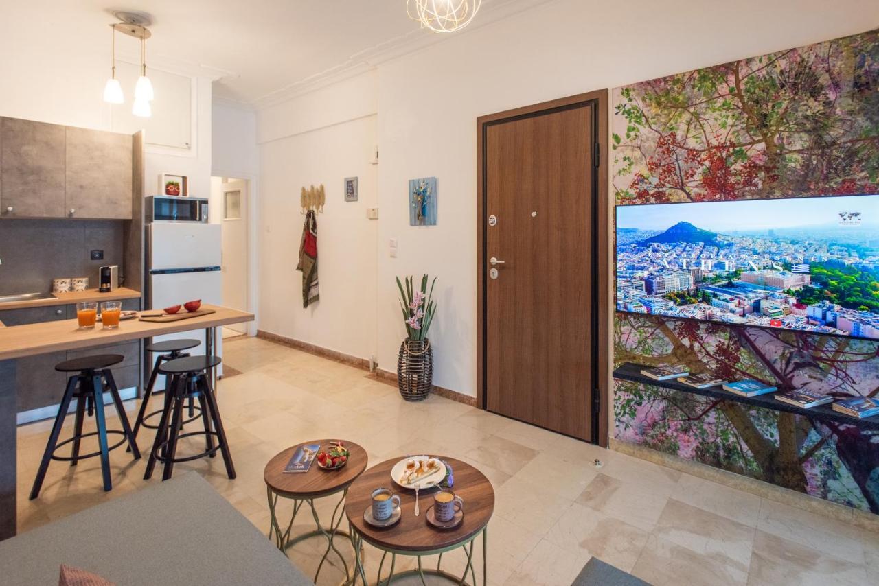 Blue Ark Boho Stay At Acropolis 아테네 외부 사진