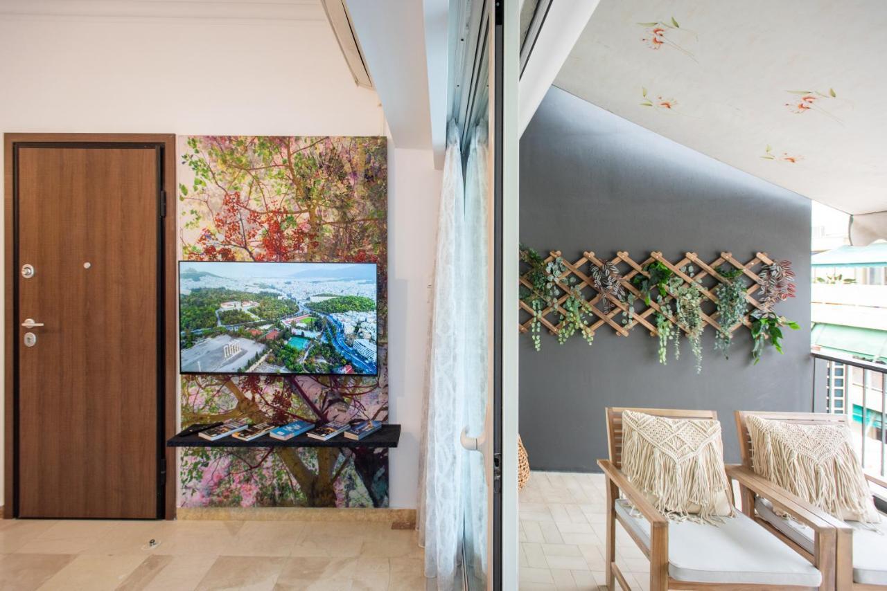 Blue Ark Boho Stay At Acropolis 아테네 외부 사진