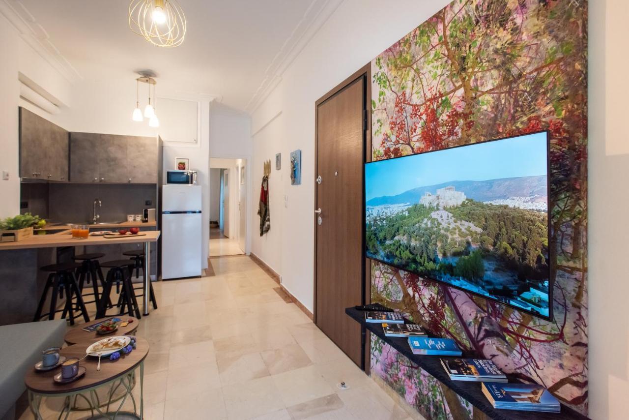 Blue Ark Boho Stay At Acropolis 아테네 외부 사진